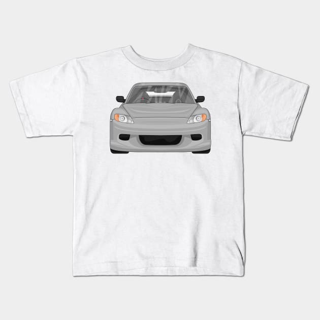 RX8 GREY Kids T-Shirt by VENZ0LIC